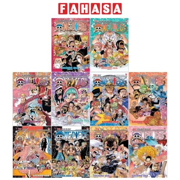 Combo Manga - One Piece: Tập 71 - 80 (Bộ 10 Tập)