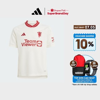 adidas Bóng đá Áo Đấu Thứ Ba Manchester United 23/24 Trẻ Em Trẻ em trắng IP1751