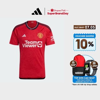  adidas Bóng đá Áo Đấu Sân Nhà Manchester United 23/24 Nam Đỏ IP1726