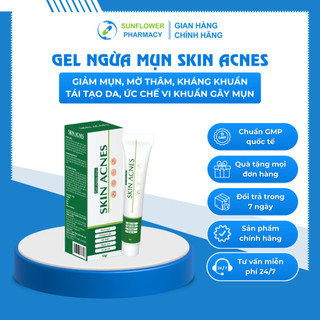 Kem Giảm Mụn Và Mờ Thâm, Ngăn Ngừa Mụn Tái Phát, Phục Hồi Làn Da Khỏe Mạnh Skin Acnes Gia Phát Pharma 18gr/tuýp