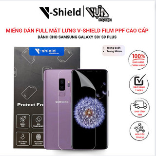 Miếng Dán Mặt Lưng V-Shield Film Ppf Cao Cấp Cho Samsung Galaxy S9/ S9 Plus