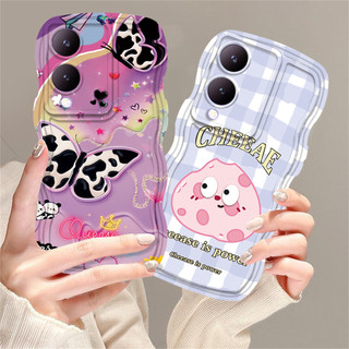 Vivo Y03 Y27S Y17S Y36 Y02 Y16 V25 V27E V21E Y22S Y35 Y01 Y21T Y21S Y33S Y12 Y15 Y17 Y11 Y12S Y12A Y15S Y15A Y20S Y91C Y66 Y30 Vỏ Điện Thoại Phô Mai Linguine