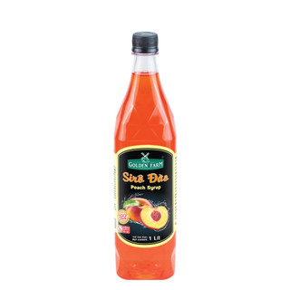 Siro golden farm chai 1l - đào