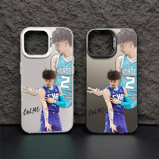 Ốp điện thoại hình ngôi sao bóng rổ sáng tạo tương thích cho IPhone 15 14 13 12 11 Pro Max X / XS Max XR 7 / 8 Plus Se2020 Vỏ điện thoại TPU chống sốc bằng silicon cứng