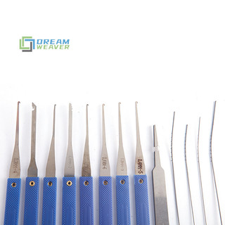 13 cái / bộ chọn sửa chữa khóa chuyên nghiệp loại bỏ công cụ chìa khóa bị vỡ cung cấp thợ khóa mới