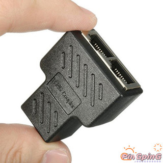 2024 HẤP DẪN!! Bộ Chia RJ45 1 Đến 2 Cổng Nữ Kép CAT 5 / CAT 6 LAN Ethernet Ổ Cắm Bộ Chia Cổng Kết Nối Adapter