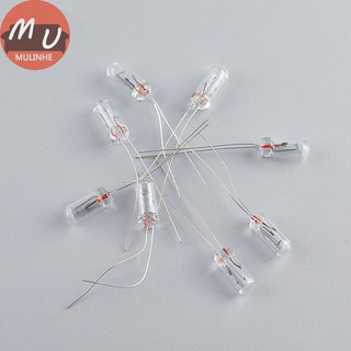 Mulinhe 10 chiếc Mini 3 / 4 / 5mm 3 / 6 / 12 / 24V Bóng đèn Edison Sợi đốt gạo vn