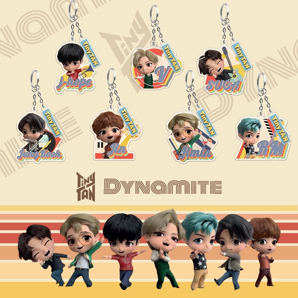 Móc khóa KPOP BTS Bangtan Boys Dynamite