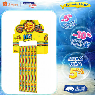 Kẹo Dẻo Chupa Chups Hương Trái Cây Phiên Bản 1 Mét (Hộp 12 Dây)