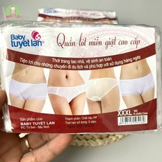 Set 5 quần lót giấy. quần lót dùng một lần tiện dụng cho mẹ sau sinh