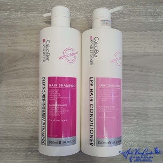 Dầu gội xả phục hồi tóc Caluo.Ber Deep Nourishing & Repair 500mlx2 - MK