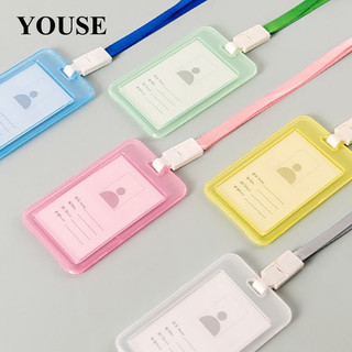 Tay áo thẻ trong suốt chống thấm nước YOUSE, phù hợp cho cả nam và nữ