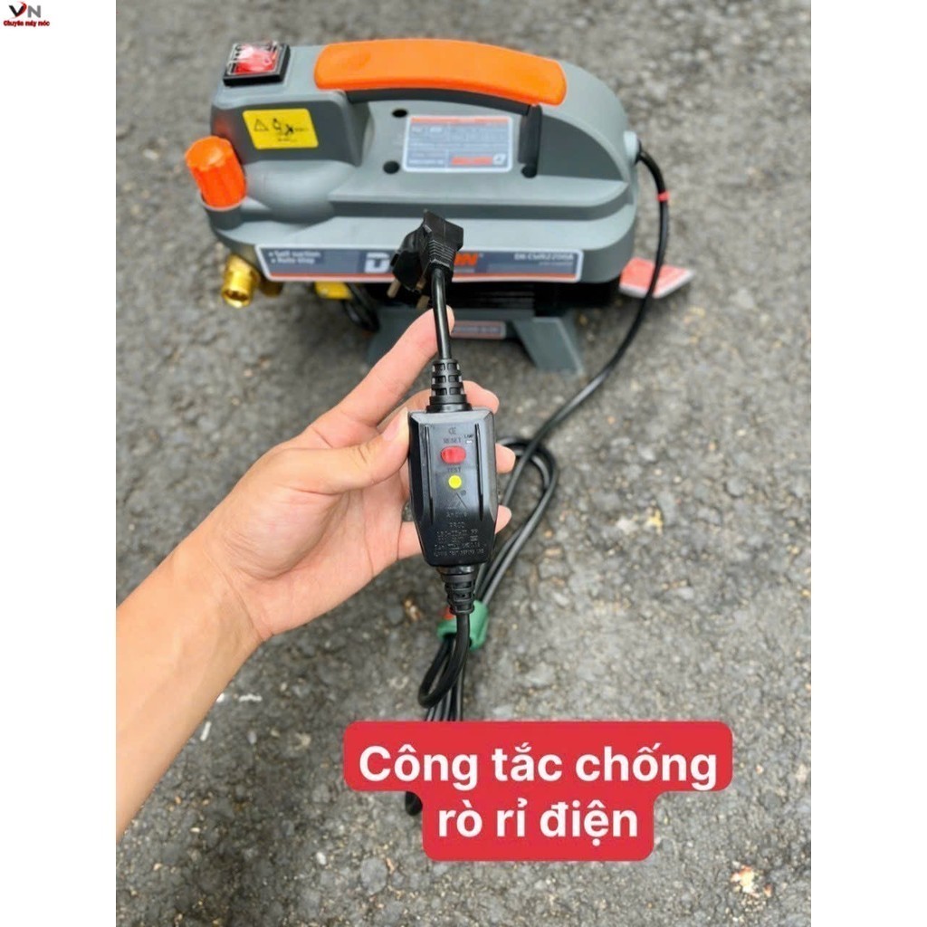 Máy Xịt Rửa Xe Dekton 2200W , CWR2200A,Có Chỉnh Áp , VN Chuyên máy móc