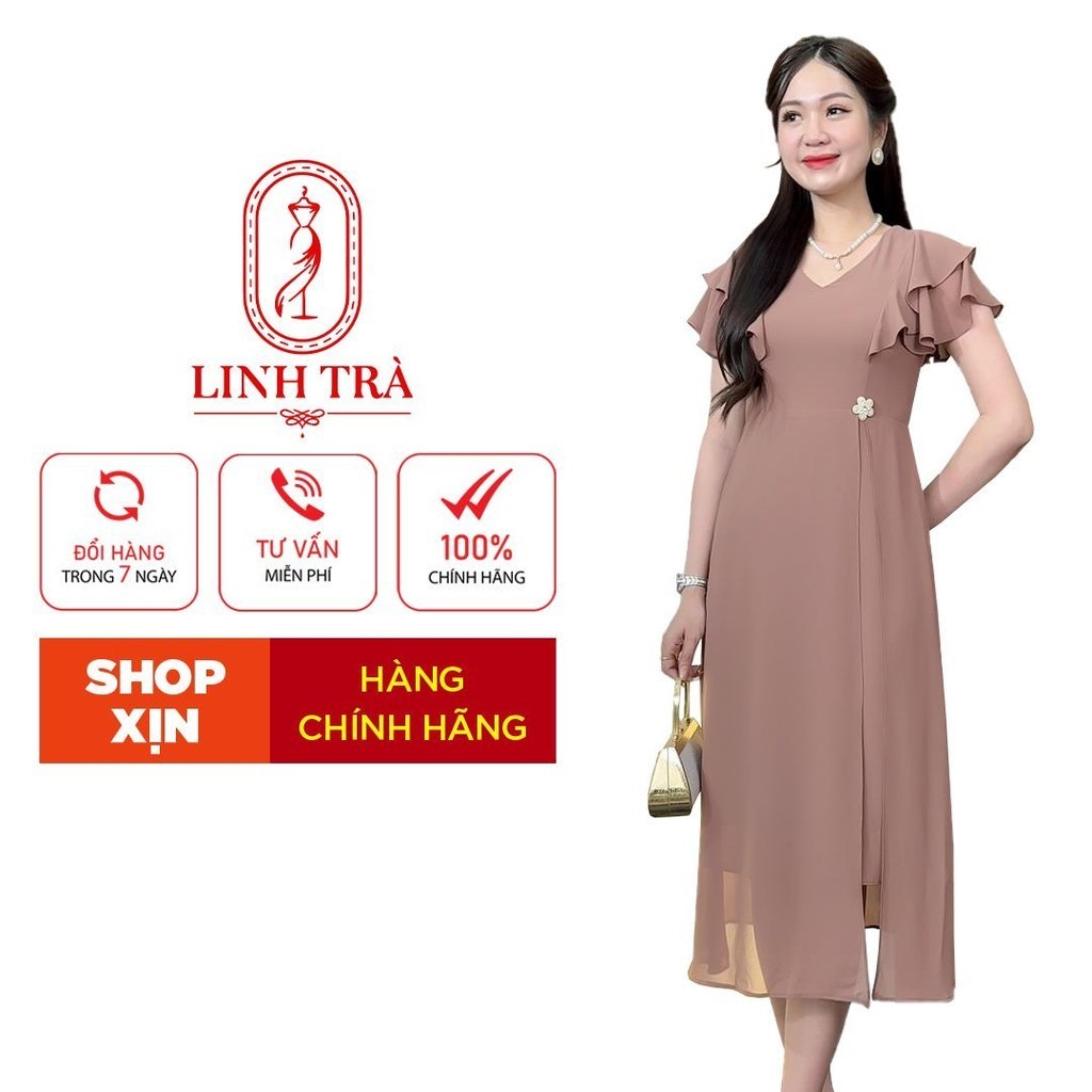 (LT 2015) Cao Cấp Vải Voan Tay Lỡ Đi Chơi Đi Tiệc Đa Dụng Cho Các Quý Bà Quý Cô