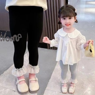 Quần legging nữ WOMA, quần ren mới cho xuân thu
