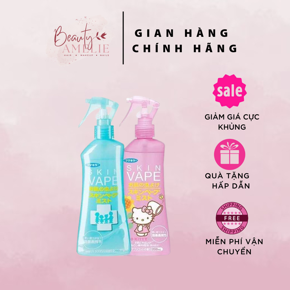 Xịt chống muỗi Skinvape 200ml cho bé và người lớn