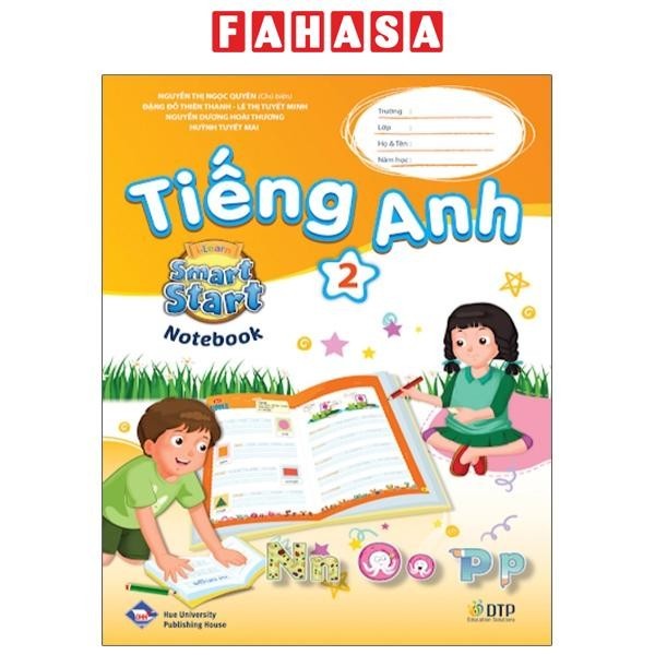 Sách Tiếng Anh 2 I-Learn Smart Start - Notebook (Vở Tập Viết)