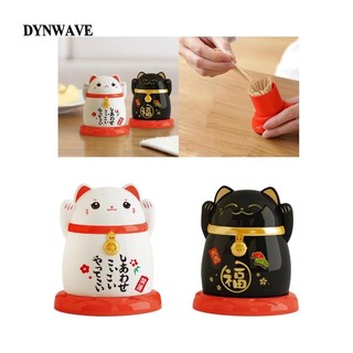 Hộp tăm, Hộp đựng tăm hình mèo Trung Quốc, Hộp đựng tăm, Cotton