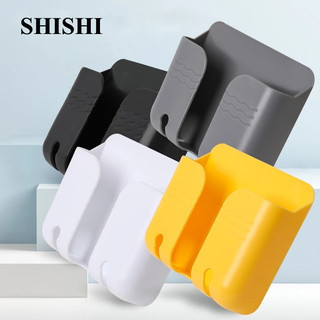 [Punch Free Wall Mounted Organizer Storage Box][ Remote Control Mounted Mobile Phone Plug Wall Holder ][ Charging Multifunction hook][Wall Rack With Hook Type Charging Base Multifunctional Bracket]
