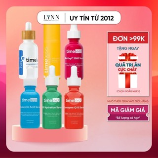 Serum tinh chất Timeless 30ml B5 | Q10 | Ha | HAC | Vitamin C 20% | Matrixyl |  Hyaluronic pure
