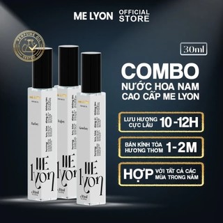 Nước Hoa Nam ME LYON  Hương Thơm Quyến Rũ, Nam Tính, Cuốn Hút - Lưu Hương 12h, Chai 10ml