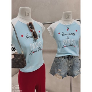 Áo babytee graplang Paris seouler