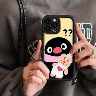 Iphone Câu Hỏi Mark Chim Cánh Cụt Gấu Hoạt Hình Dễ Thương Sáng Tạo Niche Thiết Kế Mới Đơn Giản Chống Rơi Tất Cả Các Túi Cho 7 7plus 8 8plus Xs Xr 11 12 13 14 15 Pro Plus Promax