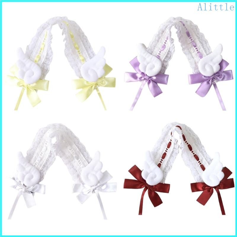 Alia Womenss Cosplay Tóc Gothic Headband Lolitas Phụ Kiện Tóc Cho Bữa Tiệc
