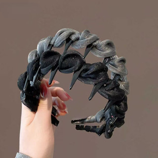 Băng đô lưới có răng Chống trượt Băng đô buộc tóc cao cấp dành cho nữ