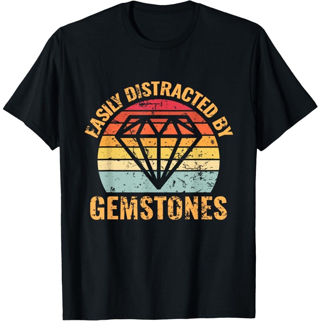 Dễ dàng phân tâm bởi Gemstones Jewelers Gemologists Áo thun Tee