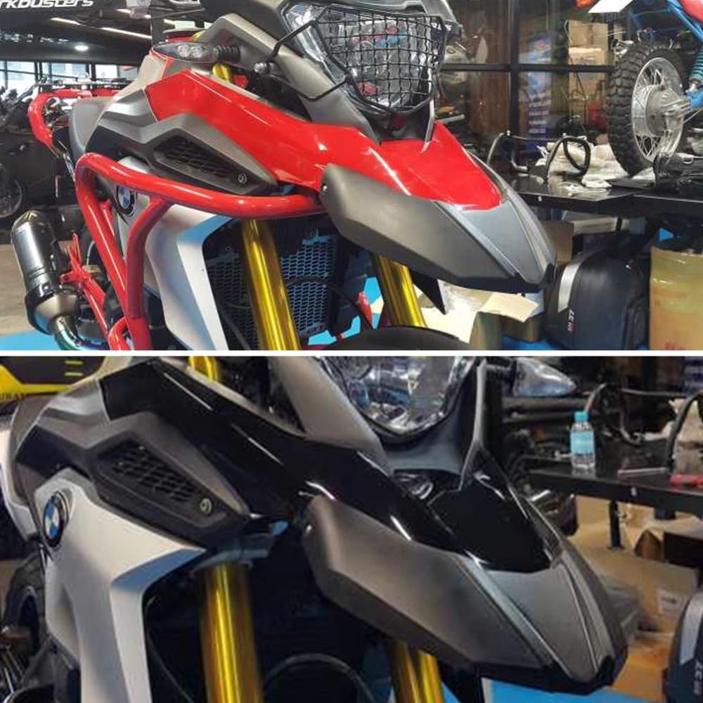 Mt Xe Máy Phía Trước Fender Mỏ Fairing Winglets Mỏ Mở Rộng Bánh Xe Dành Cho Xe BMW G310GS G 310 G310