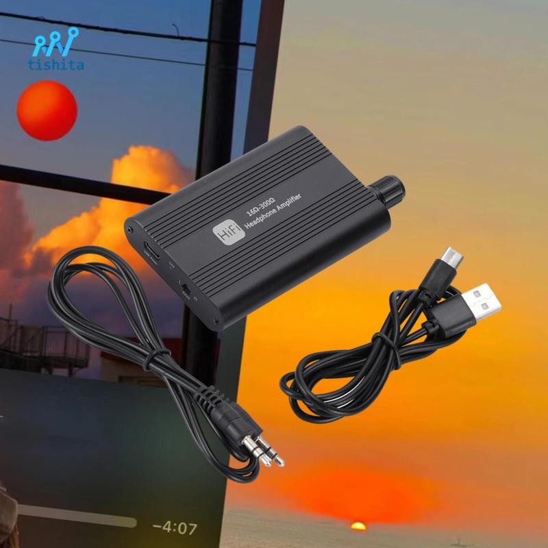 Bộ khuếch đại tai nghe Amp Công tắc GAIN hai giai đoạn chuyên nghiệp cho điện thoại Máy nghe nhạc kỹ