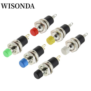 Pbs-110 7mm công tắc nút nhấn tạm thời nhấn công tắc đặt lại tạm thời bật tắt nút nhấn công tắc vi mô thường mở không