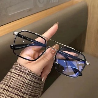 👓kính cận thị👓 -1.0-1.5-2.0-2.5-3.0-3.5-4.0-4.5-5.05.5 độ Kính chống ánh sáng xanh gọng kính vuông Thơi trang han quôc 071