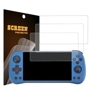  Máy chơi Game LOUTING Phim bảo vệ cho Powkiddy X55 Máy chơi Game Video không bong bóng Vỏ màn hình kính cường lực Phim 9H 