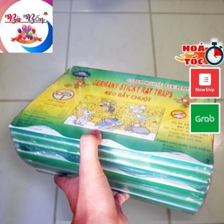 Combo 10 miếng keo dính chuột xuất Nhật Bản | 10 Keo bẫy chuột | 10 Keo dán chuột Việt Nam