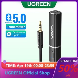 Ugreen Thiết Bị Truyền Nhận Tín Hiệu Bluetooth 5.0 4.2 Có Mic Đầu Cắm 3.5mm