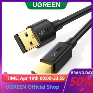 Dây cáp UGreen nối USB 2.0 chính hãng cho máy in Canon Epson HP ZJiang