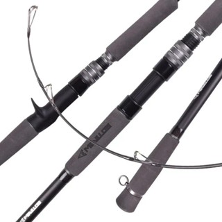 Mavllos RaptorII 2.1m Cần Câu Quay Carbon Nhẹ 3 Phần Lure 80-250g Dòng 20-50LB 2.1m MH Đầu Bass Nhanh Câu Cá Jigging Thanh Đúc