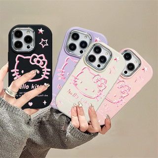 Dumb Caddy Cat Mạ Ống Kính Kim Loại Dành Cho iPhone 11 13 15 7Plus 14 12 11Pro MAX 8 6 7 Plus X XR XS MAX SE 2020 Vỏ Điện Thoại PangdunCase
