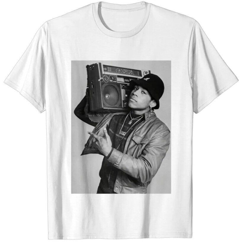 Áo thun ngắn tay cổ điển Ll Cool G