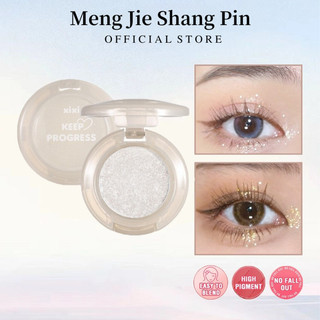 XiXi Phấn Mắt Đơn Sắc Ánh Kim Cương Lấp Lánh Không Thấm Nước