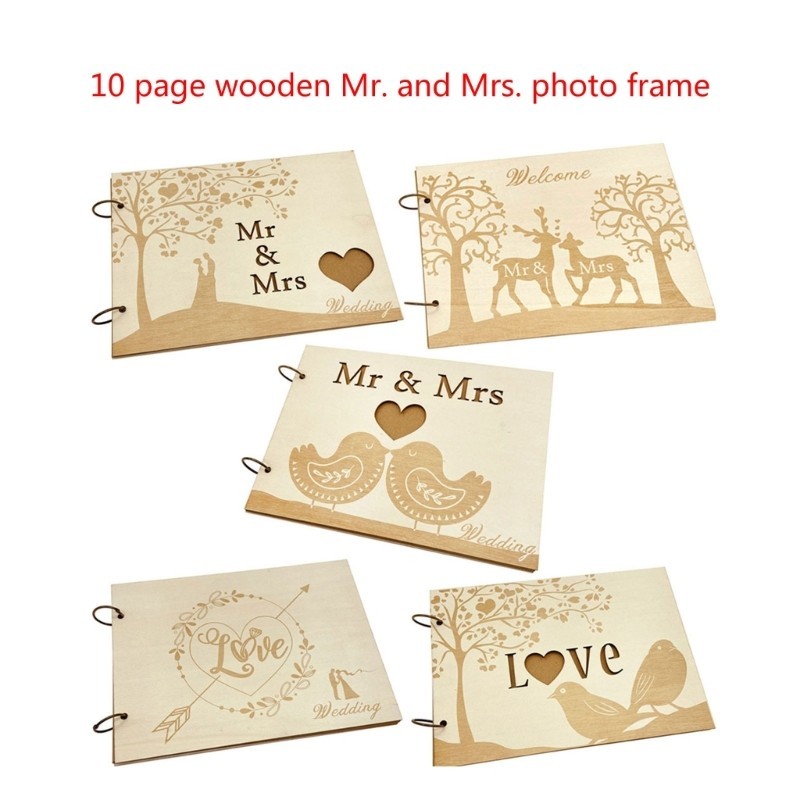 YU Anniversary Wedding Guest Book Signature Book Album dành cho các bữa tiệc
