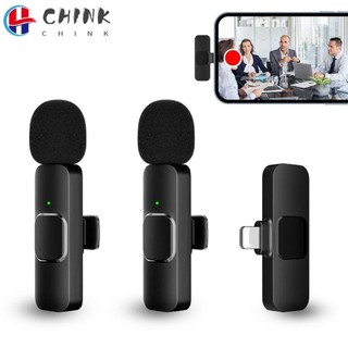Micro Lavalier không dây CHINK, Mic Mini K9 2023, Ghi Video âm thanh Mic điện thoại di động chơi game trực tiếp cho / Android /