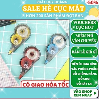 Combo 3 cây bút xóa kéo✅ FREESHIP 🚛Combo 3 cây bút xóa kéo loại to giá rẻ và chất lượng DP-8117 Dominic - Phát Huy Hoàng
