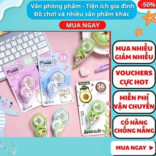 Bút xoá kéo hình trái bơ ⭐FREESHIP ⭐Uy tín ⭐Bút xoá kéo hình trái bơ - Aplusmart