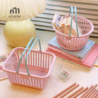 Giỏ đựng đồ nhà bếp Giỏ tắm di động rỗng Giỏ đựng trái cây để bàn Đồ chơi trẻ em Hộp đựng đồ ăn nhẹ bằng nhựa