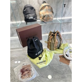 Túi đeo vai Tramp Burberry Túi thể thao Túi máy ảnh da Túi đeo chéo nam nữ sang trọng