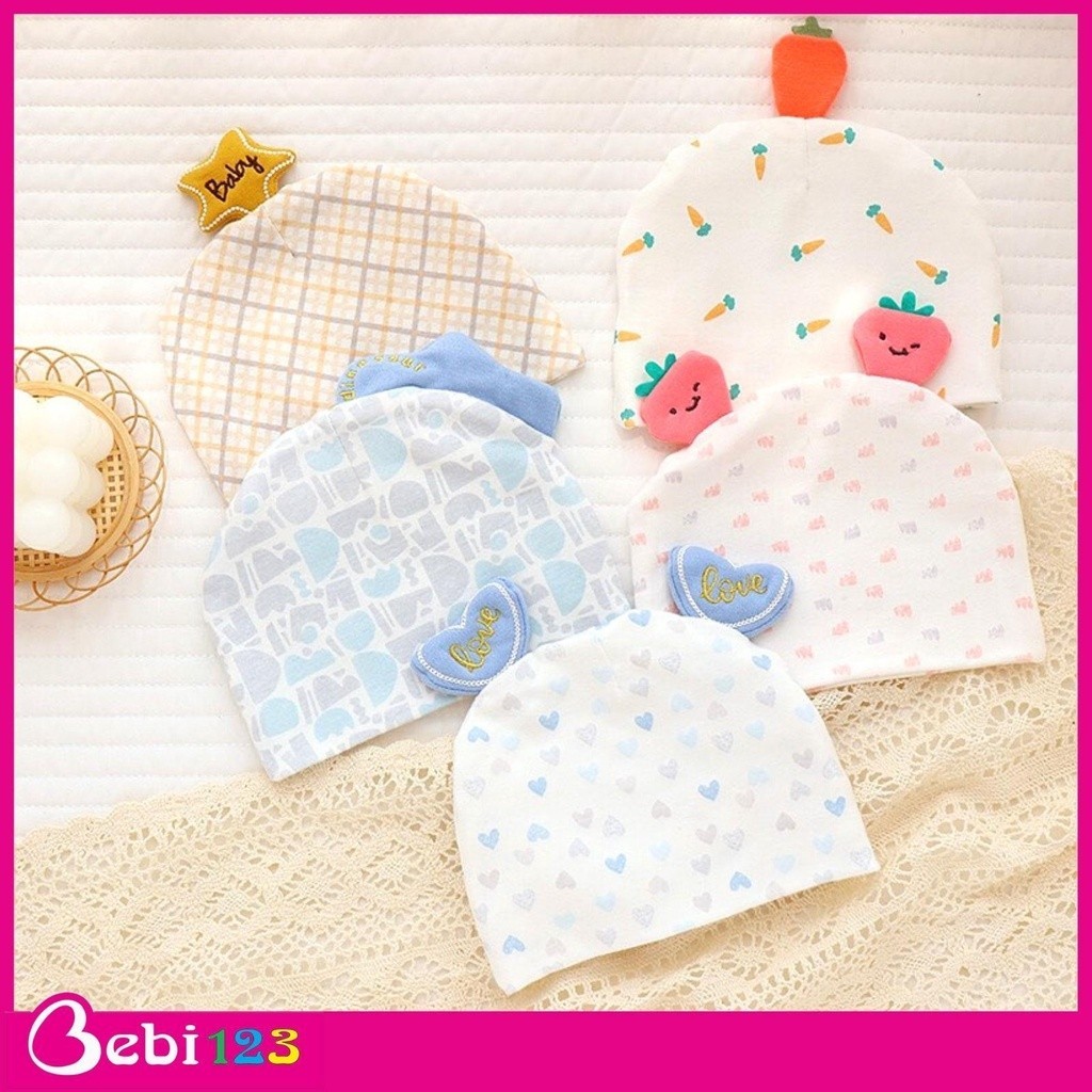 Mũ nón sơ sinh cao cấp Hello Baby cho bé 0-3 tháng