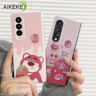 Vỏ Chất Lượng Cao Tương Thích Cho Samsung Galaxy Z Flip3 Flip4 Flip5 Z Fold5 Fold4 Fold3 Vỏ Điện Thoại Samsung Gấp Hoạt Hình Dễ Thương Câu Chuyện Đồ Chơi Lotso Mềm TPU